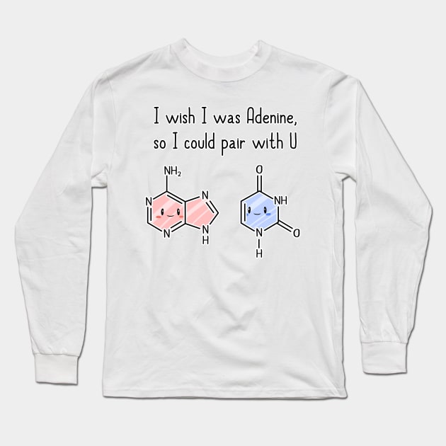 I wish I was Adenine Long Sleeve T-Shirt by Coppi